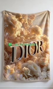 Dior Throw Blankets